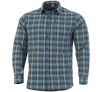 Pentagon Homme QT Tactical Shirt Bleu Checks Taille XS