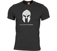 Pentagon Hommes Ageron T-Shirt Spartan Helmet Noir Taille XS