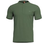 Pentagon Levantes Henley T-Shirt Homme Gym Tactique Chemise Militaire Camo Green