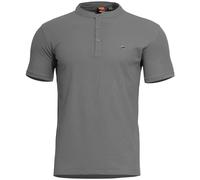 Pentagon Levantes Henley T-Shirt Homme Tactique Outdoor Chemise Voyage Wolf Grey