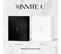 PENTAGON - PENTAGON [ IN:VITE U ] 12th Mini Album. ( NOUVEAU / FLARE RANDOM Ver. ) ( 1ea CD+96p Photo Book+1ea Lyric Paper+1ea Photo Card+1ea Selfie Photo Card+1ea Name Tag )