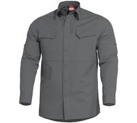 Pentagon Plato Tactique Chemise Homme Manches Longues Police La Loi Wolf Grey