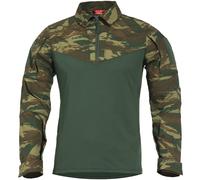 Pentagon Ranger Tac-Fresh Chemise Airsoft Travail Chasse Armée Greek Lizard Camo