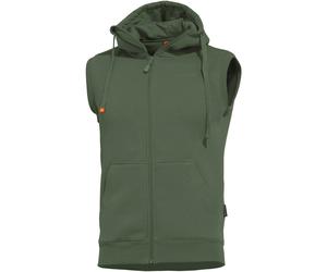 Pentagon Thespis Sweater Vest Hommes Classic À Capuchon Sans Manches Camo Green