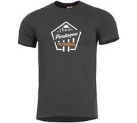 Pentagon Victorious T-shirt Randonnée Pêche Chasse Voyage Trekking Camping Noir