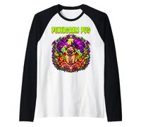 Pentagramme Carlin Diable Démon Sorcière Effrayant Horreur Hanté Manche Raglan