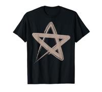 Pentagramme Esprit sur la Matière Wicca Ésotérisme Sorcières T-Shirt