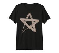 Pentagramme Esprit sur la Matière Wicca Ésotérisme Sorcières T-Shirt Haut de Gamme