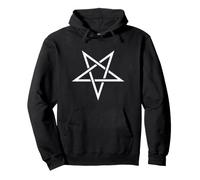 Pentagramme inversé Satan Lucifer Satanistes Pentagramme Sweat à Capuche
