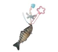 Pentagrammes De Poisson Simulés Légers Lanière Téléphone Portable Porte-clés Bijoux En Plastique Pour Une Utilisation Décontractée Et Voyage Lanière Téléphone En Forme D'étoile