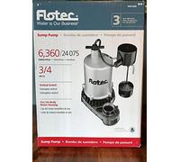 PENTAIR Water FPZT7450 Pompe de vidange