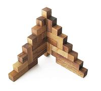 PENTAMINO YASUMI casse-tête, jeu de construction à partir de 8 ans difficulté 6/6. En bois massif aux normes CE, marque française Le Délirant. Imaginez et créez une infinité de figures en 2D et en 3D.