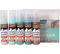 Pentart 29763 Kit de peinture pour patina Effect 5 x 20 ml Various 10,7 cm 11,2 cm 2,3 cm