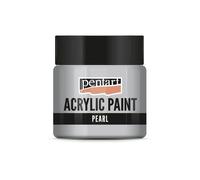 PENTART Acrylique couleur nacre, 50 ml, gris