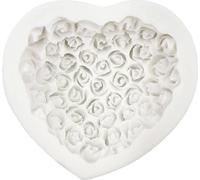 PENTART SILICONFORM Moule Moulage, cœur de fleur