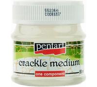 PENTART Vernis à craqueler mono-composant Vernis à vieillir Crackle Medium 50ml, 0657