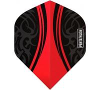 Pentathlon Tribal Rouge Vols Fléchettes 3er Set Dartflights