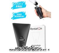Pentaton Perles de Nettoyage en Acier Inoxydable, Perles de Nettoyage réutilisables pour vases, carafes et Bouteilles Thermos, Set de Nettoyage pour Verre (2000)