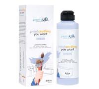 PENTAUSA Peinture Multisupport - Pour Bois, Armoires de Cuisine, Céramique, Métal, Carrelage - Mate, Lavable & Sans Apprêt (Gris Ardoise, 250 ml)