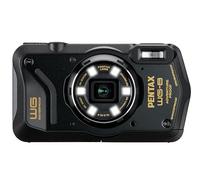 Pentax 1491 Caméra d'aventure WG-8 Noire Toutes Saisons, avec Une Performance Exceptionnelle, Imperméable, Résistante à la Poussière, aux Chocs, Anneau Lumineux Multi-Applications