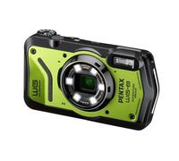 PENTAX Caméra d'aventure WG-8 Verte Toutes Saisons, avec Une Performance exceptionnelle, imperméable, résistante à la poussière, aux Chocs, Anneau Lumineux Multi-Applications pour la Macro