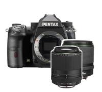 Pentax K-3 Mark III zwart + 18-135mm + 55-300mm