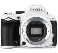 Pentax K-50 Appareil photo numérique Reflex 16 Mpix Boîtier nu - Blanc