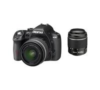 Pentax K-50 Appareil photo numérique Reflex 16 Mpix Kit Boîtier + 2 Objectifs 18-55 mm et 50-200 mm - Noir