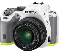 Pentax K-S2 Appareil photo reflex numérique 3" (7,62 cm) 20 Mpix Wi-Fi HDMI USB Blanc/Anis + Objectif DAL 18-50 mm WR