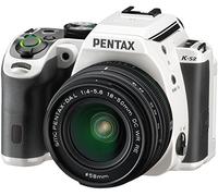 Pentax K-S2 Appareil photo reflex numérique 3" (7,62 cm) 20 Mpix Wi-Fi HDMI USB Blanc/Noir + Objectif DAL 18-50 mm WR