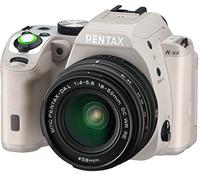 Pentax K-S2 Appareil Photo Reflex numérique 3" (7,62 cm) 20 Mpix Wi-FI HDMI USB Ecru + Objectif DAL 18-50 mm WR