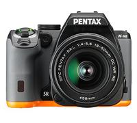 Pentax K-S2 Appareil photo reflex numérique 3" (7,62 cm) 20 Mpix Wi-Fi HDMI USB Noir/Orange + Objectif DAL 18-50 mm WR