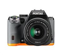 Pentax K-S2 Appareil photo reflex numérique 3" (7,62 cm) 20 Mpix Wi-Fi HDMI USB Noir/Orange + Objectif DAL 18-50 mm WR + DAL & 50-200 mm WR
