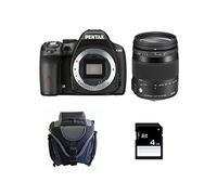Pentax K50 + Sigma 18-200 + Bag + 4GB Kit d'appareil-Photo SLR 16,28 MP CMOS 4928 x 3264 Pixels Noir - Appareils Photos numériques (16,28 MP, 4928 x 3264 Pixels, CMOS, Full HD, 590 g, Noir)