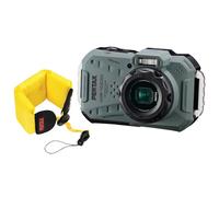 Pentax - WG-1000 Olive avec dragonne flottante