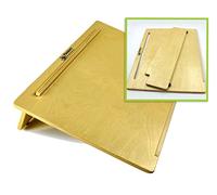 Pente d'écriture ergonomique | Pente d'écriture en bois | Extra large | Bois de qualité supérieure | Caoutchouc antidérapant pour tenir votre papier | Pente d'écriture pour une meilleure posture et