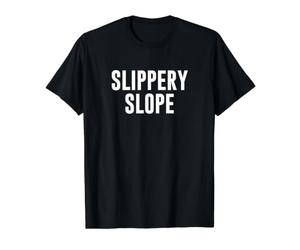 Pente Glissante T-Shirt Graphique avec Valeur