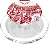 Pentecôte Colombe Saint-Esprit catholique PopSockets PopGrip pour MagSafe