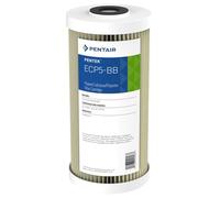 Pentek Ecp5-bb plissé cellulose Polyester cartouche de filtre, 9-3/10,2 cm X 4-1/5,1 cm, 5 microns
