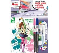 Pentel 0100811 2pièce(s) pinceau à usage général - Pinceaux à usage général (Multicolore, 2 pièce(s))