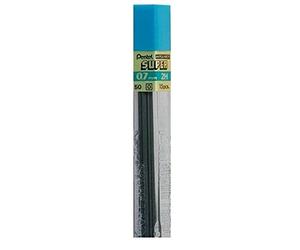 Pentel 50-2H Etui de 12 Mines 0,7 mm 2H