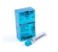 Pentel Mines 50-3HX pour porte-mines 0,7 mm 3H – Lot de 12 étuis de 12 mines