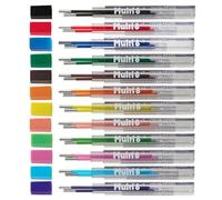 Pentel 804CH2-12AMZ Art Multi 8 Recharges, 8 Recharges Internes + Ensemble de 4 Couleurs