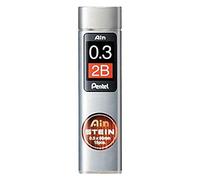 Pentel Ain Stein 0,3 mm 2B Lot de 12 mines pour
