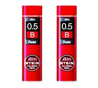 Pentel Ain Stein Lot de 2 mines de recharge mécaniques 0,5 mm B
