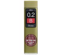 Pentel C272W-B Mines pour Porte-mines Tracé 0,2 mm Densité B