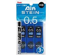 Pentel AIN Stein Porte-mine, 0,5 mm HB mines, 40 x Lot de 3 (Xc275hb-3p)
