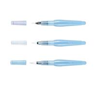 Pentel Aquash Brush FRH, Lot de 3 Pinceaux à réservoir d'eau Pointes Fine/Moyenne/Large