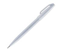 Pentel Arts Brush Sign Pen SES15C-N2X, Feutre pinceau, Gris clair 1 unité (Lot d