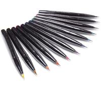 Pentel Arts Pentelarts Stylo Pinceau Sign Pen Artist, Rouge